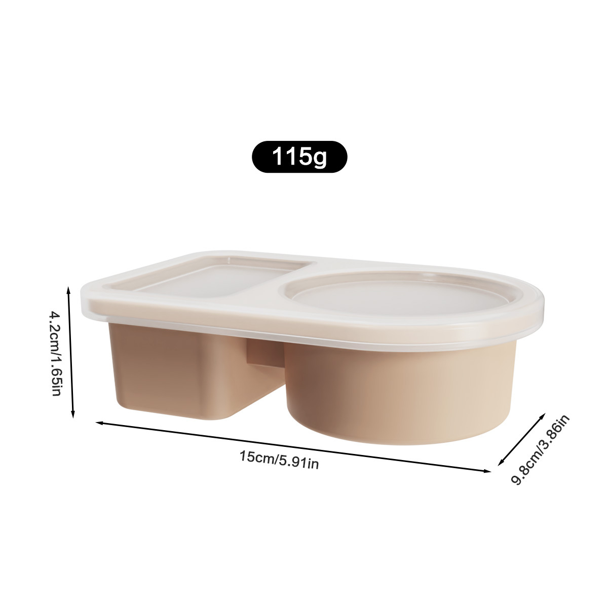 주방용품 실리콘 디핑컵(뚜껑 포함), 휴대용 양념 및  - Sauce Dipping Cup 리뷰 및 가격