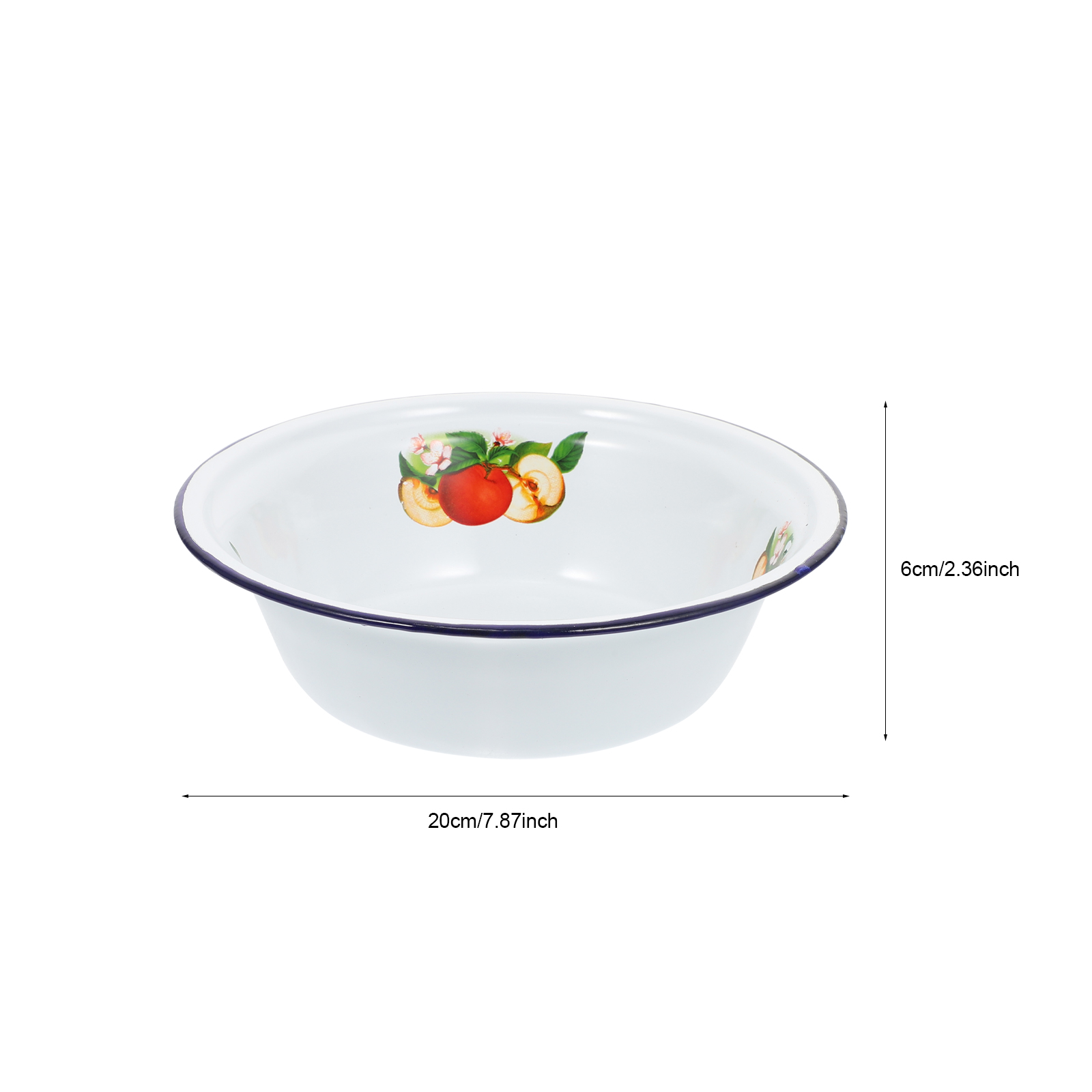 1개 에나멜 수프 그릇 빈티지 깊은 음식 보관 그릇 레 - Meal Prep Bowl 리뷰 및 가격