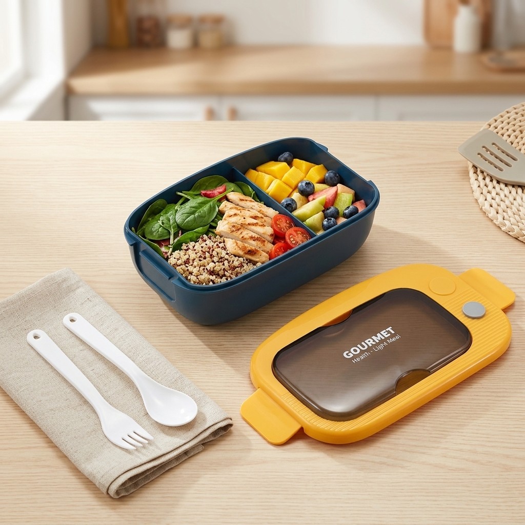 플라스틱 도시락 2칸 전자레인지 사용 가능 식사 준비용 - Meal Prep Or Prep Meal 리뷰 및 가격